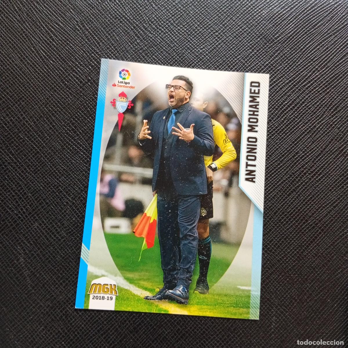Cromos de F&uacute;tbol: 157 ANTONIO MOHAMED CELTA PANINI MEGACRACKS 2018 2019 CROMO FUTBOL 18 19 - A21 PG505