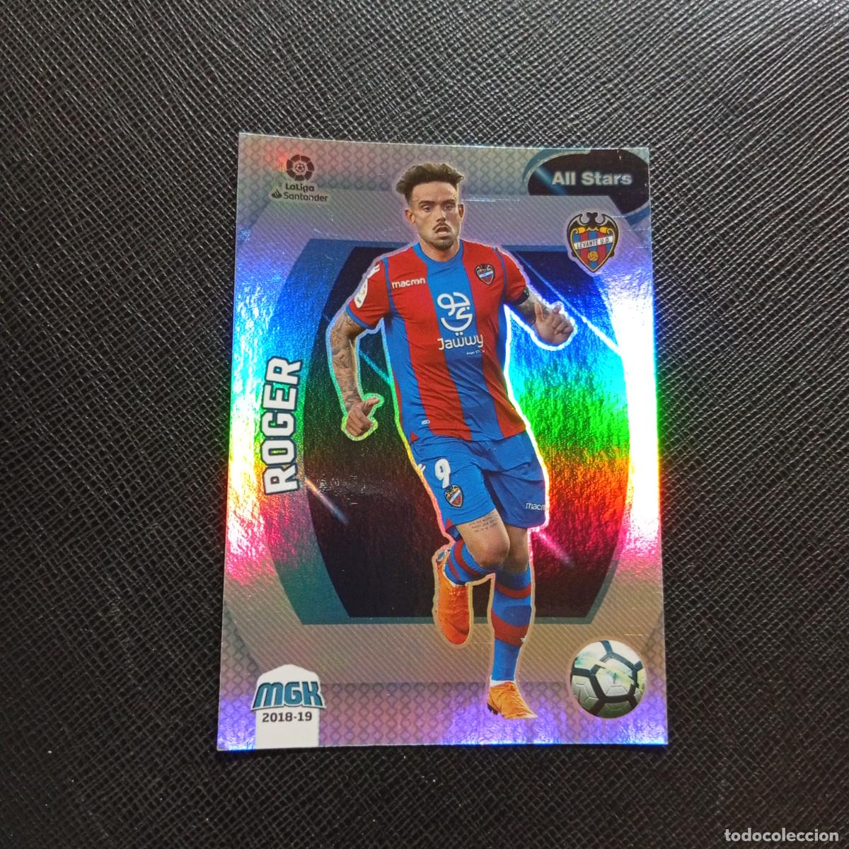 Cromos de F&uacute;tbol: 350 ROGER LEVANTE PANINI MEGACRACKS 2018 2019 CROMO FUTBOL 18 19 - A21 PG505