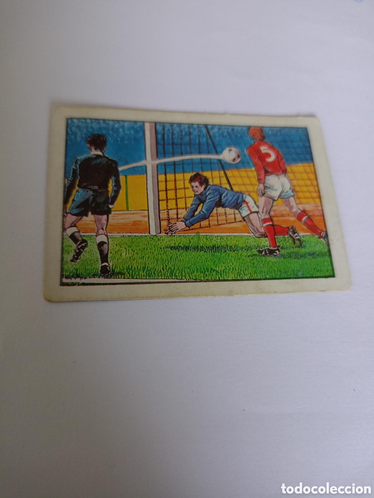 Cromos de F&uacute;tbol: La ley del f&uacute;tbol n&ordm; 300- Editorial Venlico 1976 - Nunca pegado