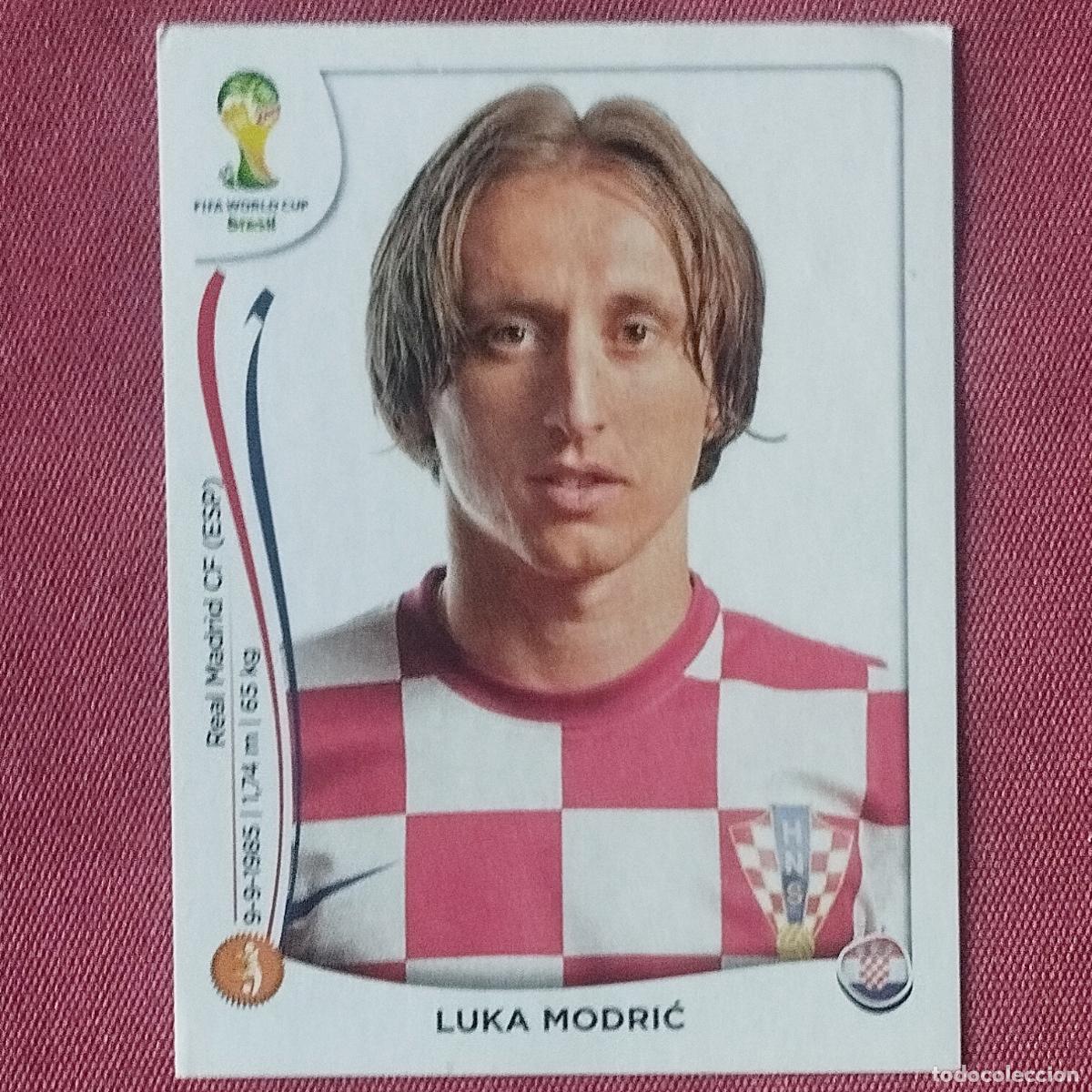 Cromos de f&uacute;tbol: LUKA MODRIC - 62 - CROACIA - MUNDIAL 2014 BRASIL - FIFA WORLD CUP 2014