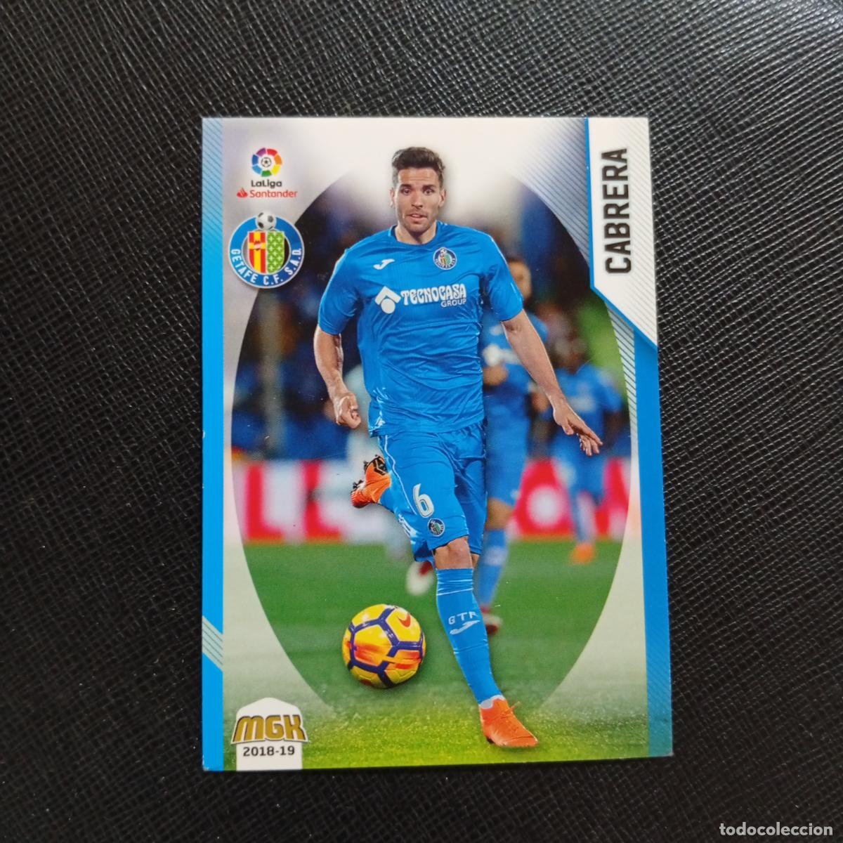 Cromos de Futebol: 223 CABRERA GETAFE PANINI MEGACRACKS 2018 2019 CROMO FUTBOL 18 19 - A21 PG523