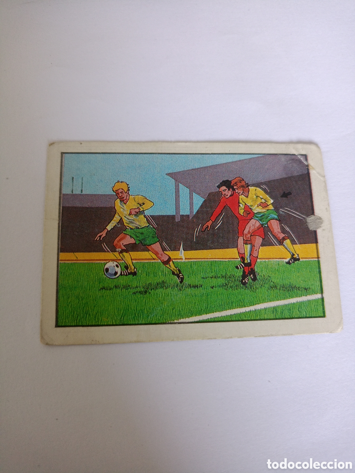 Figurine di Calcio: La ley del f&uacute;tbol n&ordm; 211- Editorial Venlico 1976 - Nunca pegado