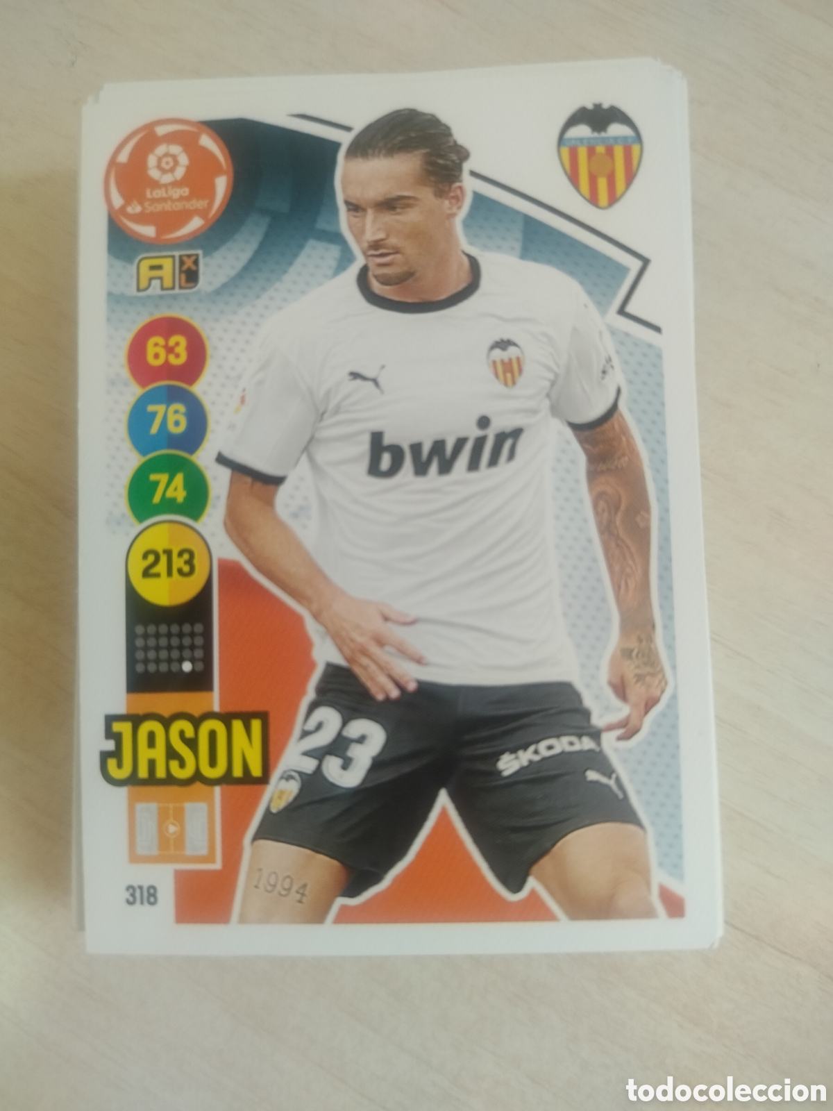 Cromos de F&uacute;tbol: JASON 318 ADRENALYN 2020 2021 20 21