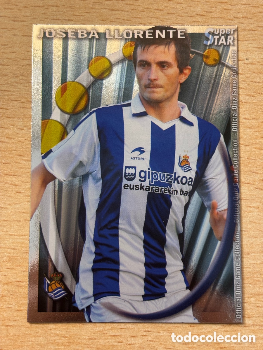 Cromos de F&uacute;tbol: # 486 Joseba Llorente Real Sociedad Superstar Mundicromo 2011 brillo liso