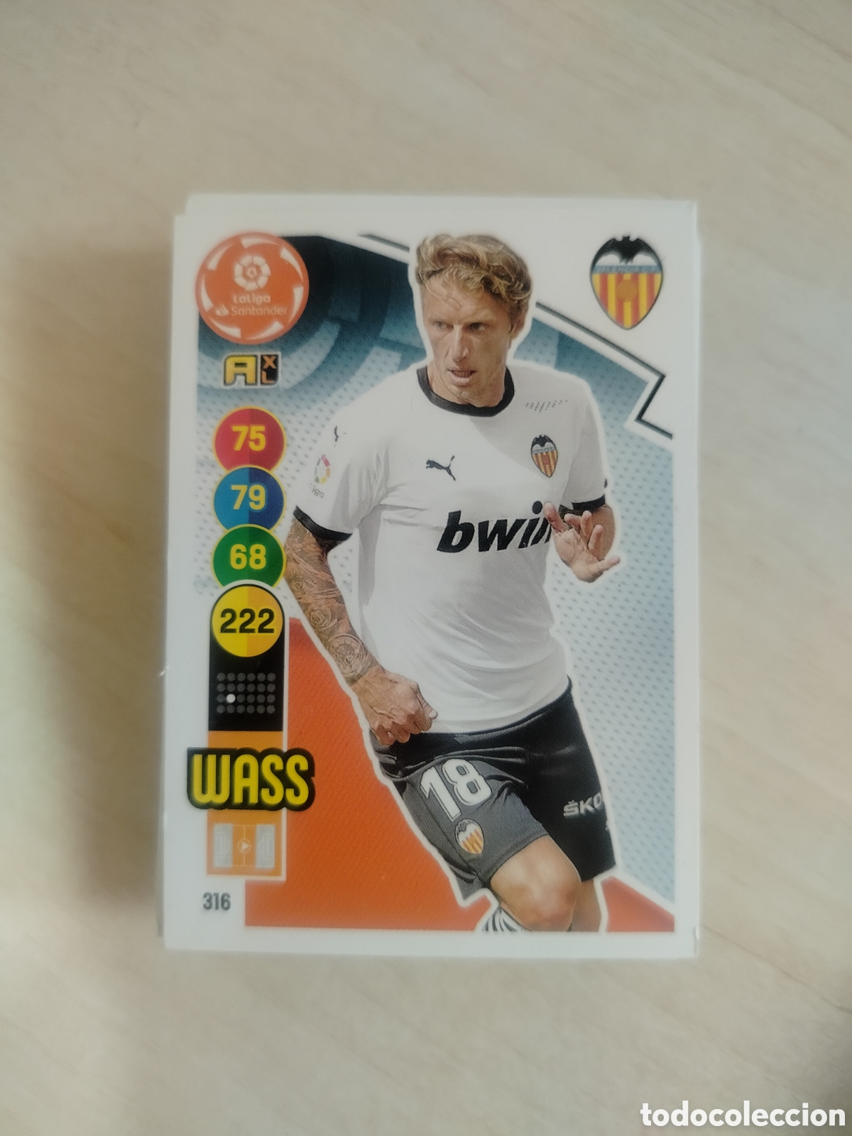 Cromos de F&uacute;tbol: WASS 316 ADRENALYN 2020 2021 20 21