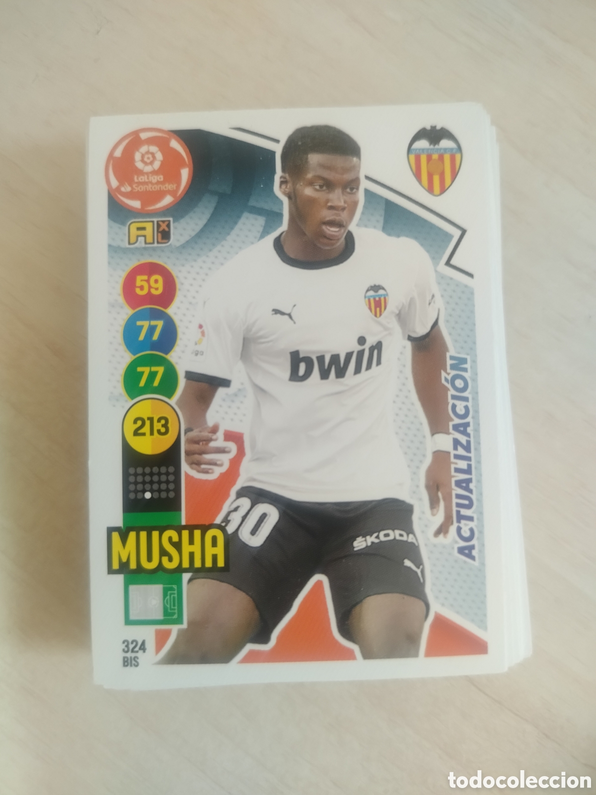 Cromos de F&uacute;tbol: MUSHA 324 BIS ADRENALYN 2020 2021 20 21