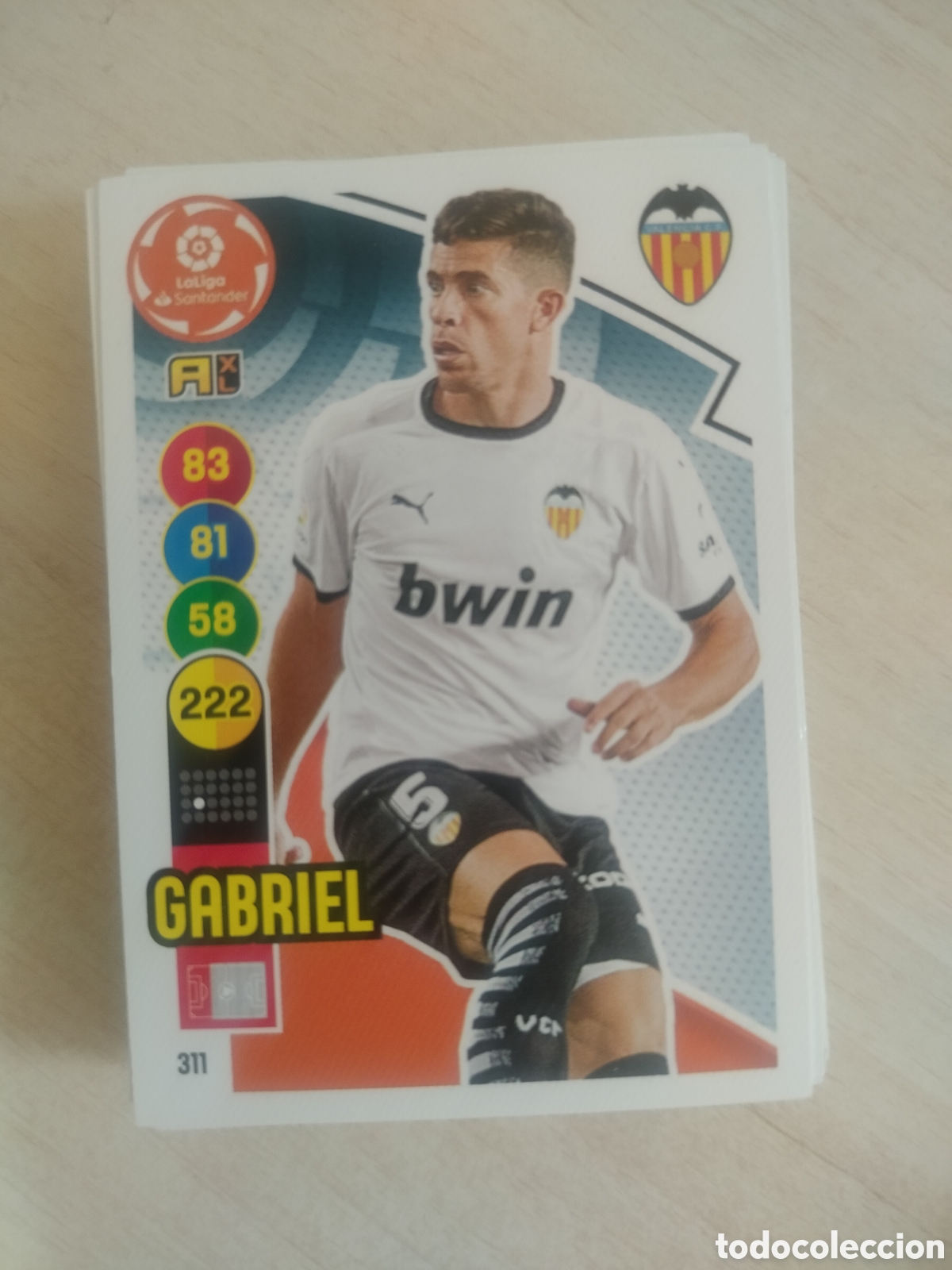 Cromos de F&uacute;tbol: GABRIEL 311 ADRENALYN 2020 2021 20 21