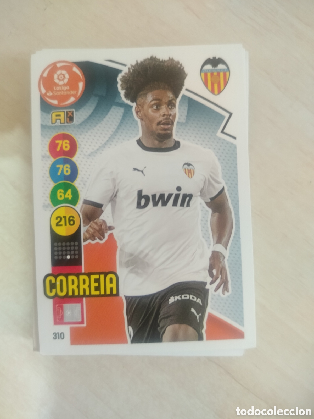 Cromos de F&uacute;tbol: CORREIA 310 ADRENALYN 2020 2021 20 21