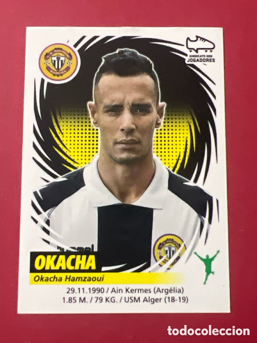 Cromos de F&uacute;tbol: C612. LIGA NOS 2018 2019 FUTEBOL 18 19 CROMO PANINI FUTBOL N 188 NACIONAL MADEIRA OKACHA
