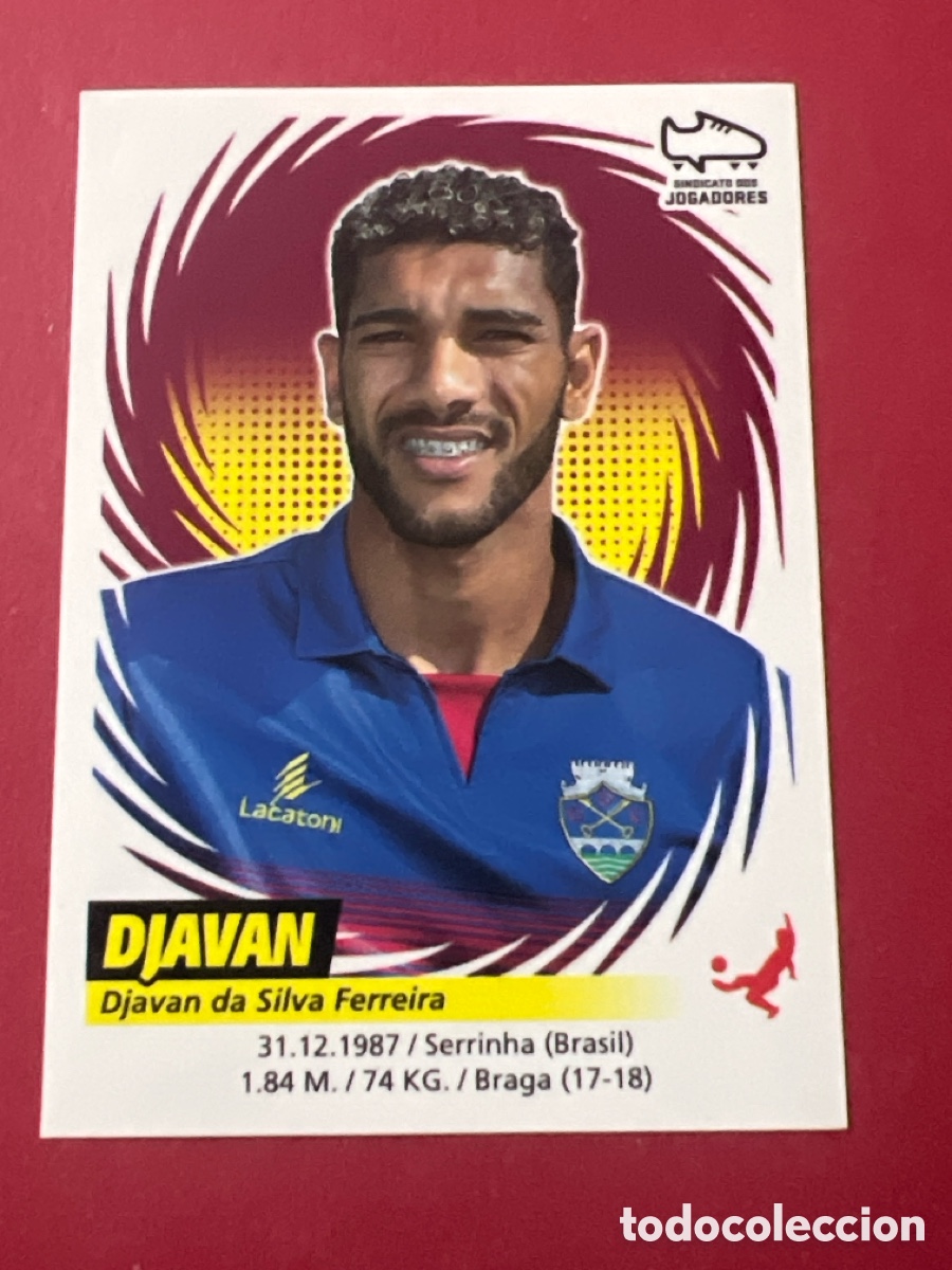 Cromos de F&uacute;tbol: C615. LIGA NOS 2018 2019 FUTEBOL 18 19 CROMO PANINI FUTBOL N 110 CHAVES DJAVAN