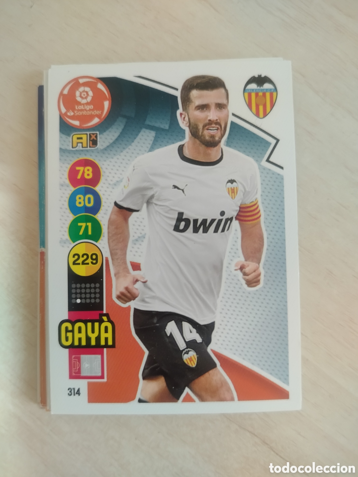 Cromos de F&uacute;tbol: GAYA 314 ADRENALYN 2020 2021 20 21