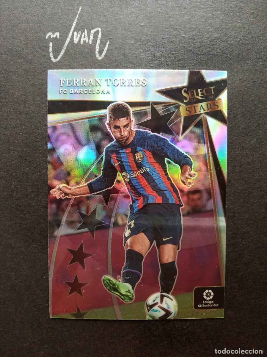 Cromos de F&uacute;tbol: N&ordm; 7 STARS PRIZM FERRAN TORRES FC BARCELONA ESPA&Ntilde;A ⚽ PANINI &reg; SELECT LIGA 2022 2023 22 23 NUEVO