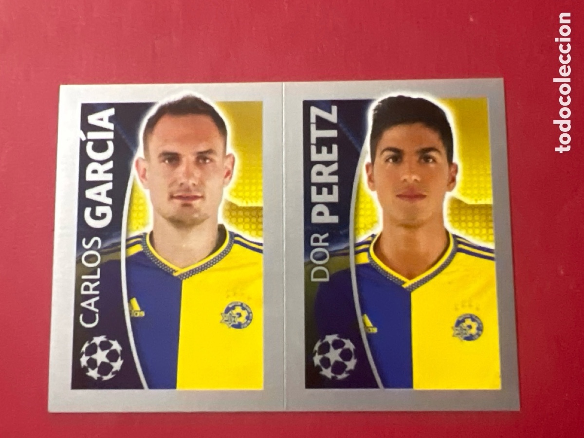 Football Stickers: C666. 507 GARCIA PEREZ MACABBI TEL AVIV TOPPS CHAMPIONS LEAGUE 2015 2016 15 16 - SIN PEGAR