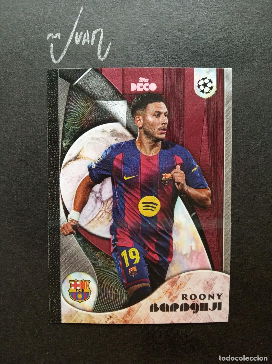 Cartes &agrave; collectionner de Football: PRODIGY ROONY BARDGHJI FC BARCELONA DINAMARCA ⚽ TOPPS &reg; DECO UCC UEFA 2025 2026 25 26 NUEVO
