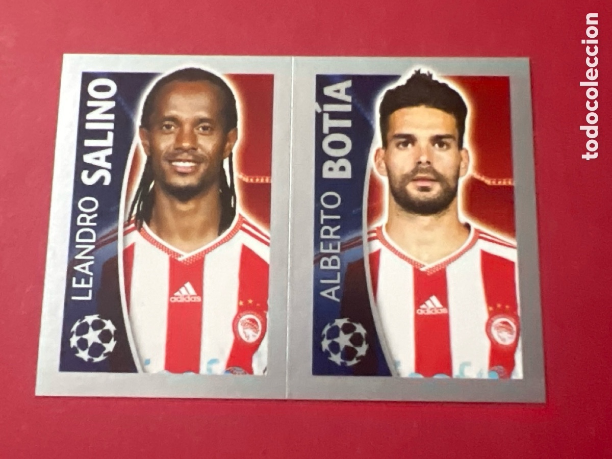 Cartes &agrave; collectionner de Football: C665. 420 SALINO-BOTIA (OLYMPIACOS) UEFA CHAMPIONS LEAGUE 2015/2016 TOPPS