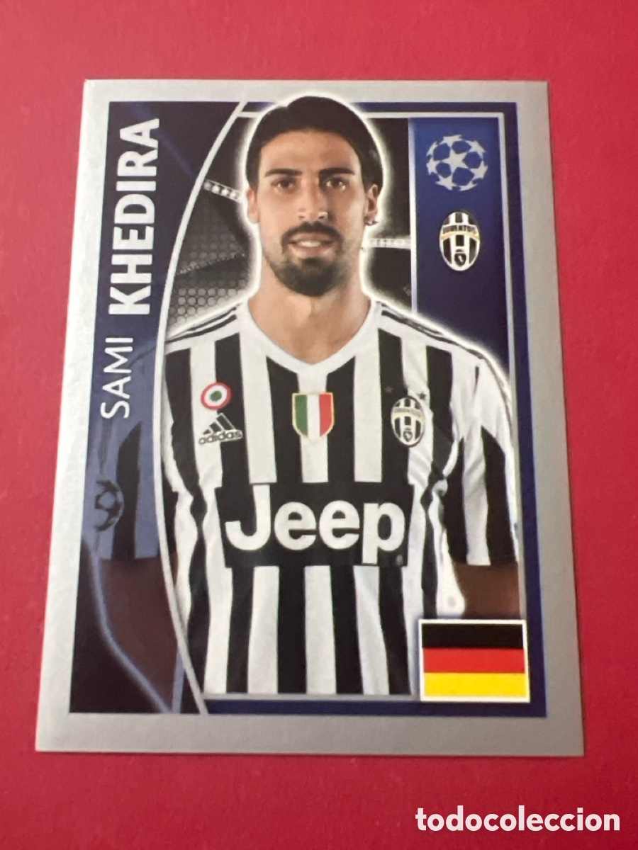 Football Stickers: C682. 244 KHEDIRA (JUVENTUS) UEFA CHAMPIONS LEAGUE 2015/2016 TOPPS