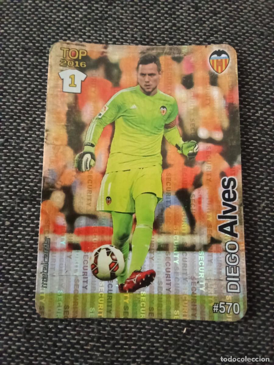 Cartes &agrave; collectionner de Football: 570 diego Alves valencia security las fichas de la liga 2016