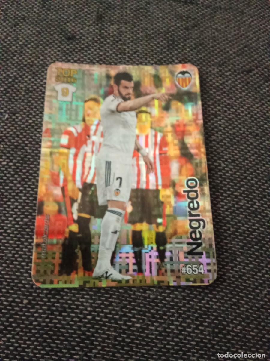 Cartes &agrave; collectionner de Football: 654 negredo valencia 9 top 2016 tetris las fichas de la liga 2016