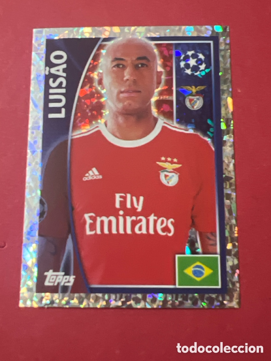 Football Stickers: C699. 163 LUISAO (BENFICA) UEFA CHAMPIONS LEAGUE 2015/2016 TOPPS