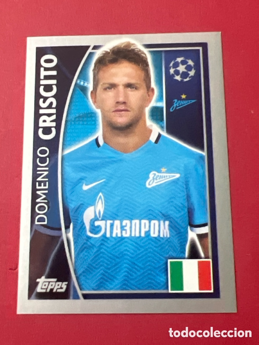 Football Stickers: CROMO FUTBOL CRISCITO ZENIT SAN PETERSBURGO SIN PEGAR N&ordm; 523 CHAMPIONS LEAGUE 2015-2016/15-16 TOPPS