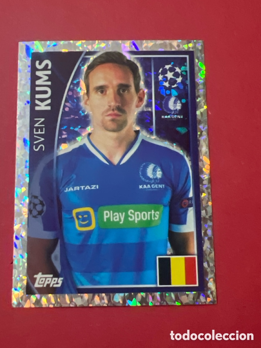 Football Stickers: C807. 544 KUMS (GENT) UEFA CHAMPIONS LEAGUE 2015/2016 TOPPS