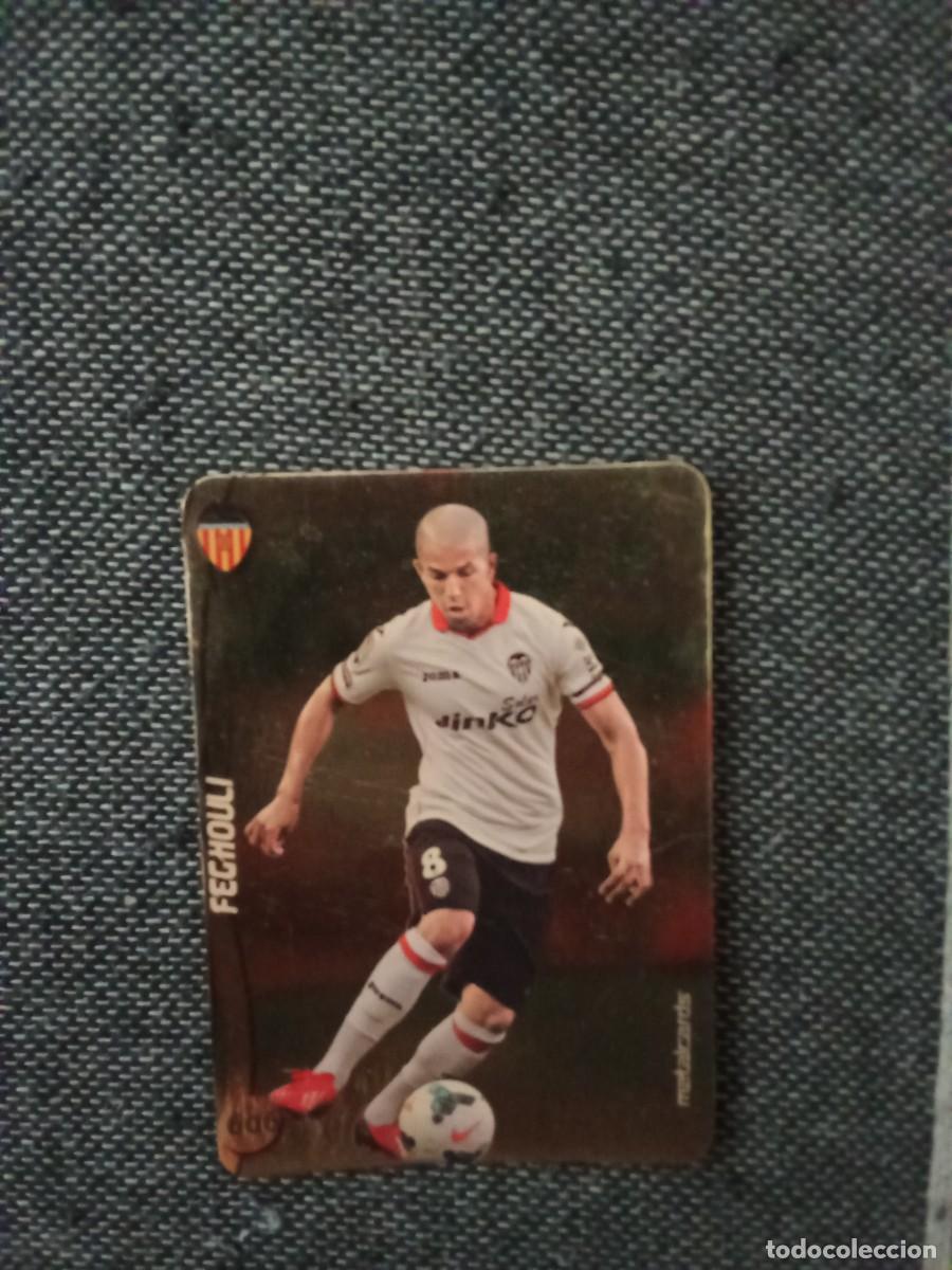 Cromos de Futebol: 606 feghouli brillo liso dorado las fichas de la liga 2015