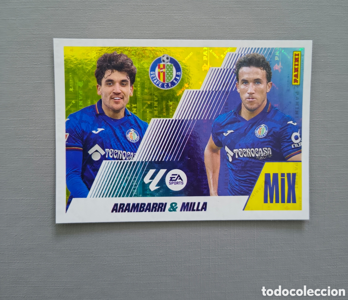 Cromos de F&uacute;tbol: LALIGA ESTE 2025 2026 EA SPORTS 25 26 ALBUM PANINI MIX N 2 GETAFE ARAMBARRI / MILLA