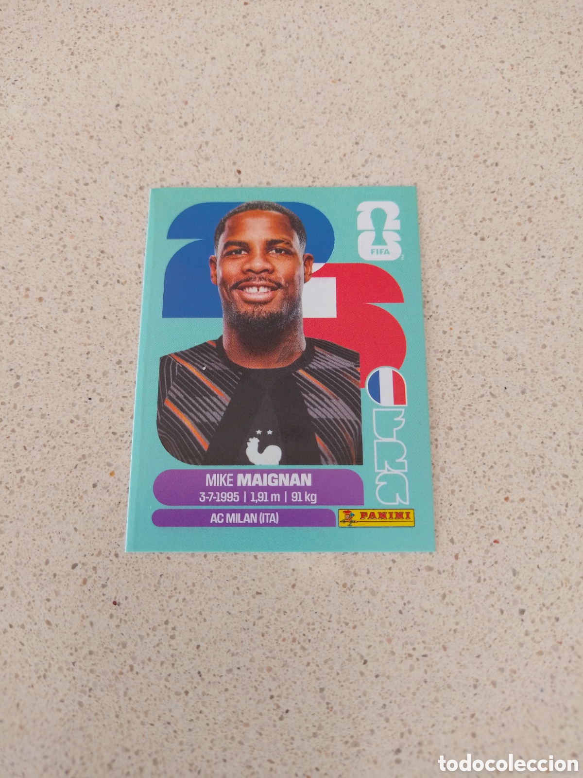 Cromos de F&uacute;tbol: CROMO NUMERO 2 MAIGNAN FRANCIA. MUNDIAL 2026. PANINI