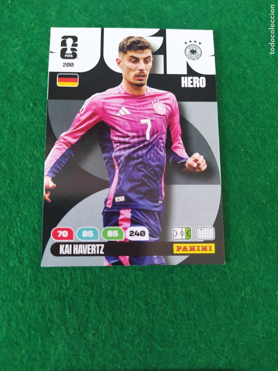 Cromos de F&uacute;tbol: ADRENALYN MUNDIAL 2026 HERO KAI HAVERTZ N&ordm; 200 ALEMANIA