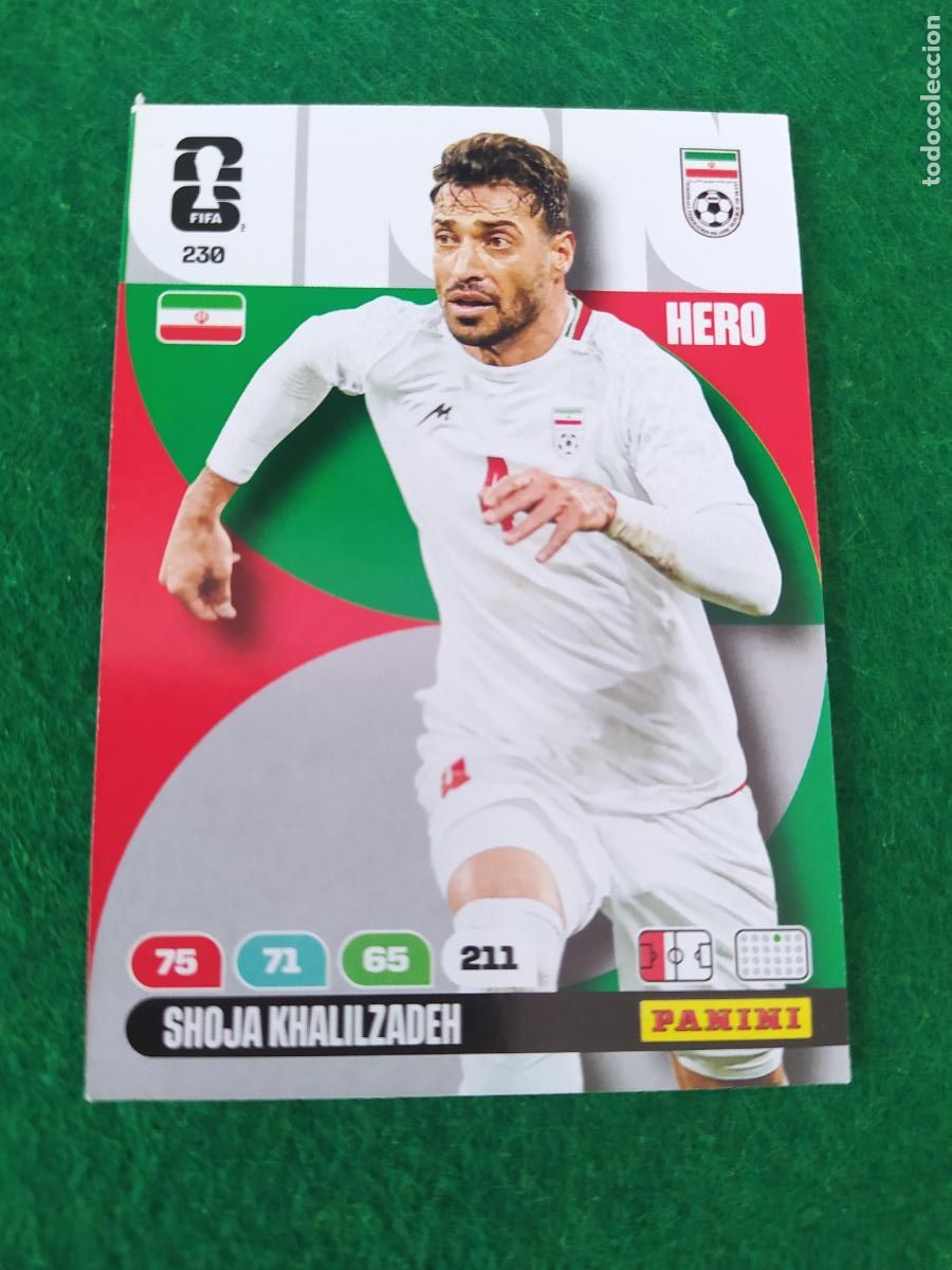 Cromos de F&uacute;tbol: ADRENALYN MUNDIAL 2026 HERO KHALILSZADEH N&ordm; 230 IRAN
