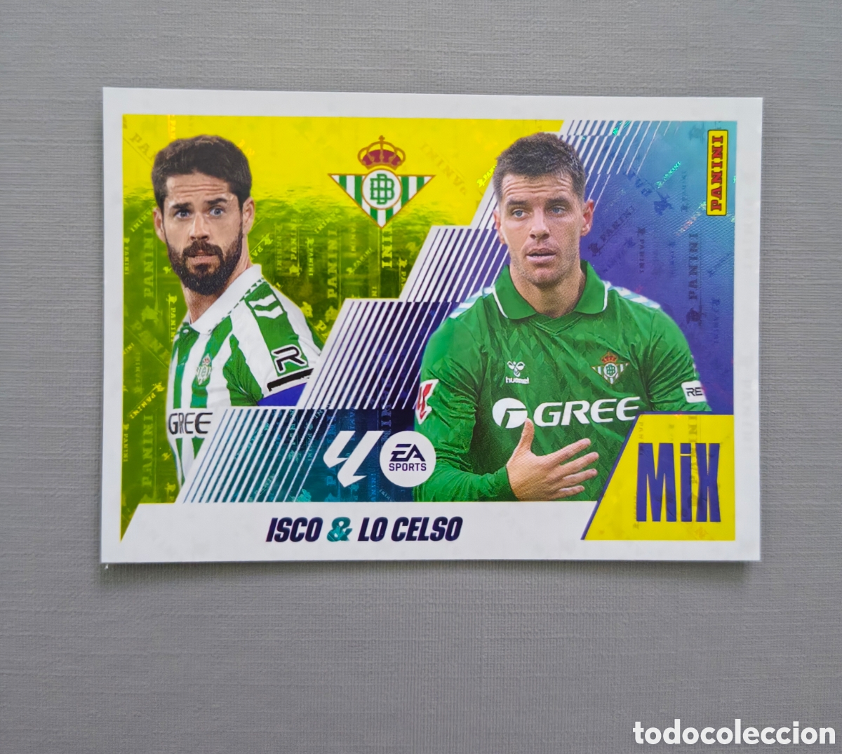 Fu&szlig;ball-Sticker: LALIGA ESTE 2025 2026 EA SPORTS 25 26 ALBUM PANINI MIX N 11 BETIS ISCO / LO CELSO