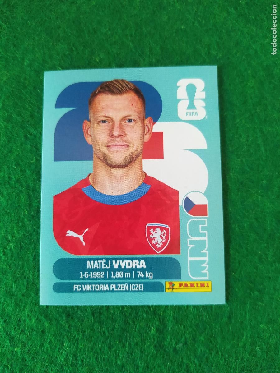 Fu&szlig;ball-Sticker: OFFICIAL STICKER COLLECTION WORLD CUP MUNDIAL 2026 - REPUBLICA CHECA N&ordm; 15 VYDRA