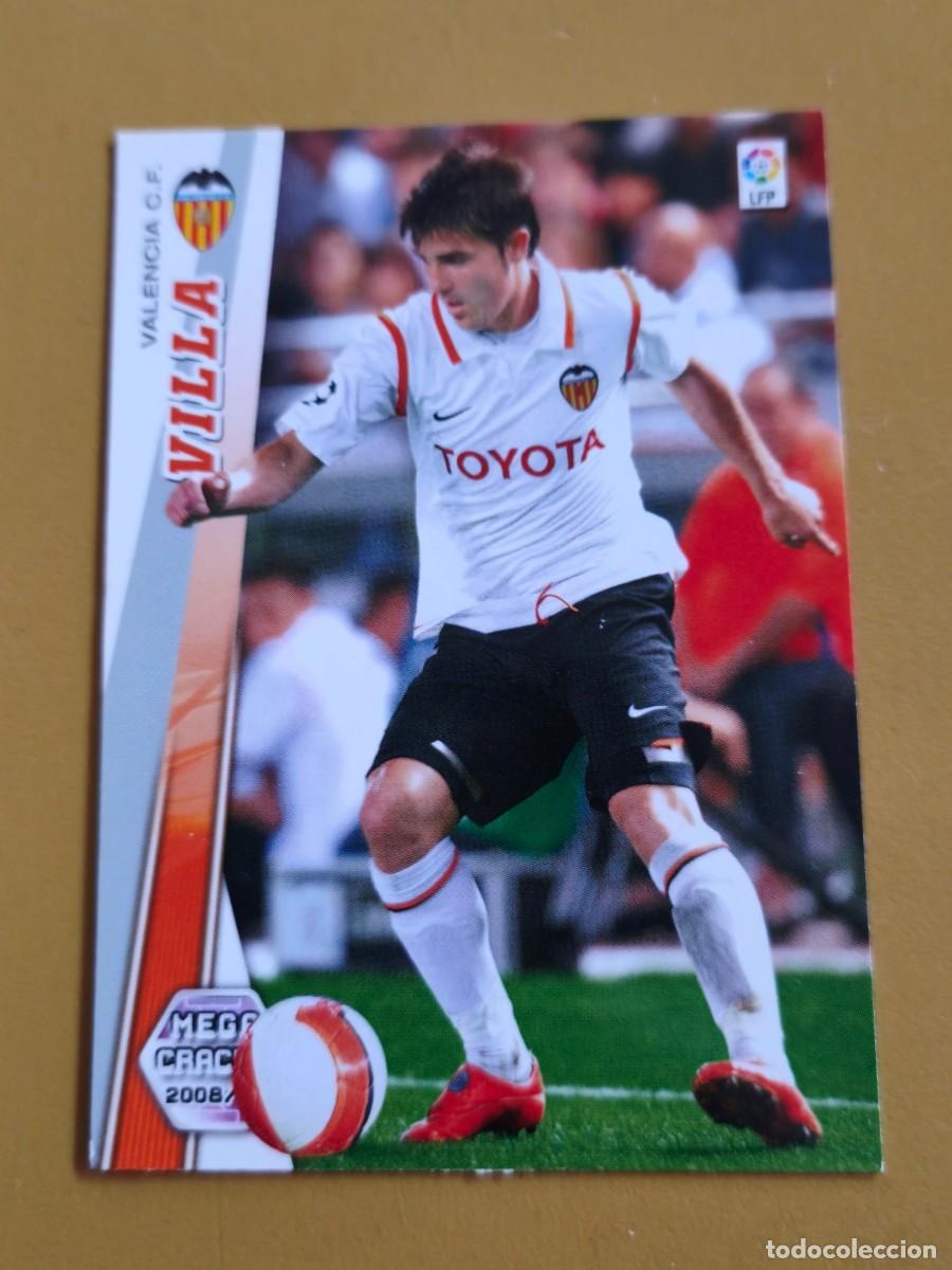 Fu&szlig;ball-Sticker: villa, 2008 09 megacracks