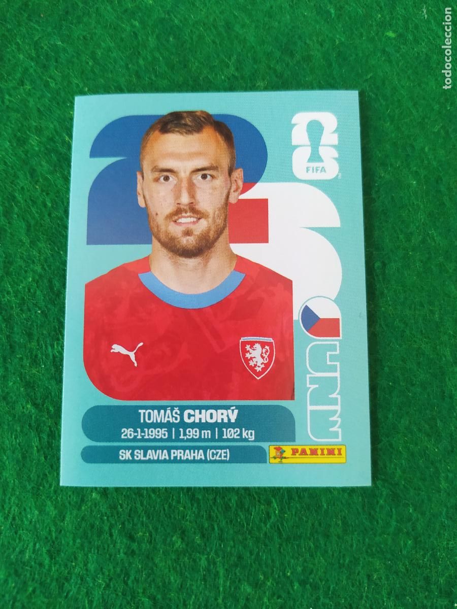 Fu&szlig;ball-Sticker: OFFICIAL STICKER COLLECTION WORLD CUP MUNDIAL 2026 - REPUBLICA CHECA N&ordm; 17 CHORY