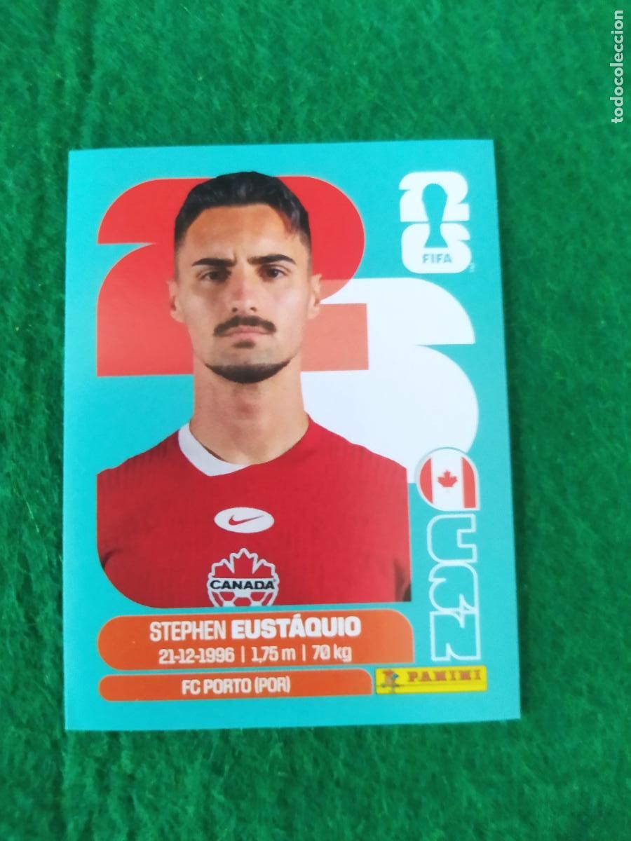 Fu&szlig;ball-Sticker: OFFICIAL STICKER COLLECTION WORLD CUP MUNDIAL 2026 - CANADA N&ordm; 10 EUSTAQUIO