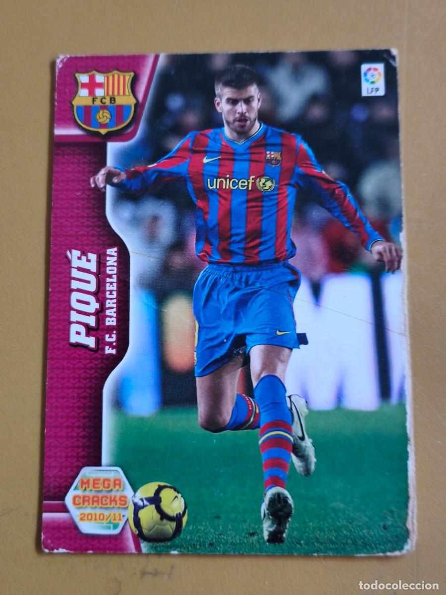 Fu&szlig;ball-Sticker: pique, 2010 11 megacracks
