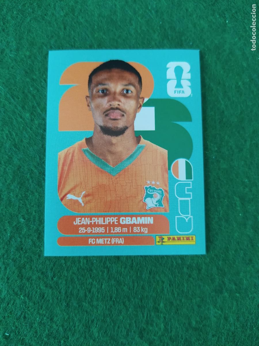 Figurine di Calcio: OFFICIAL STICKER COLLECTION WORLD CUP MUNDIAL 2026 - COSTA DE MARFIL N&ordm; 14 GBAMIN