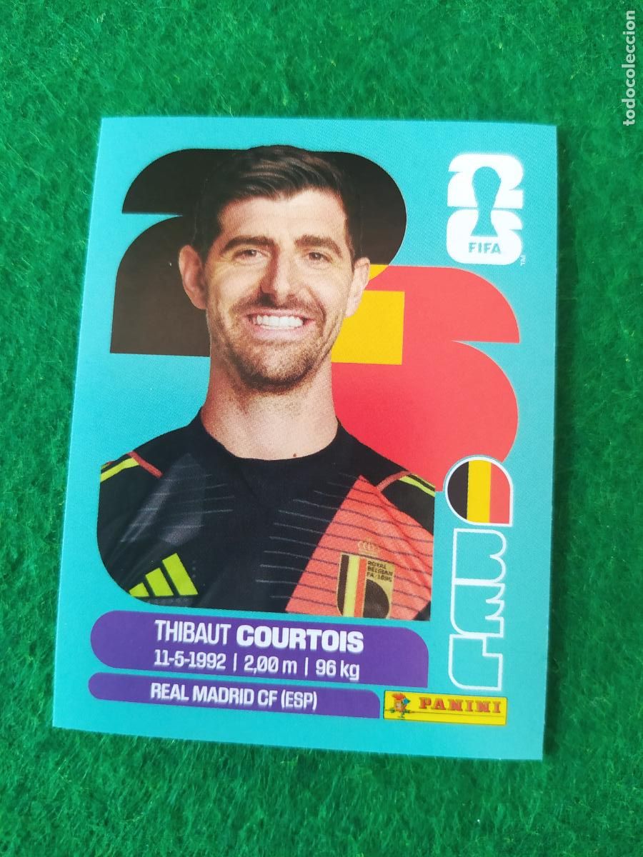 Figurine di Calcio: OFFICIAL STICKER COLLECTION WORLD CUP MUNDIAL 2026 - BELGICA N&ordm; 2 COURTOIS