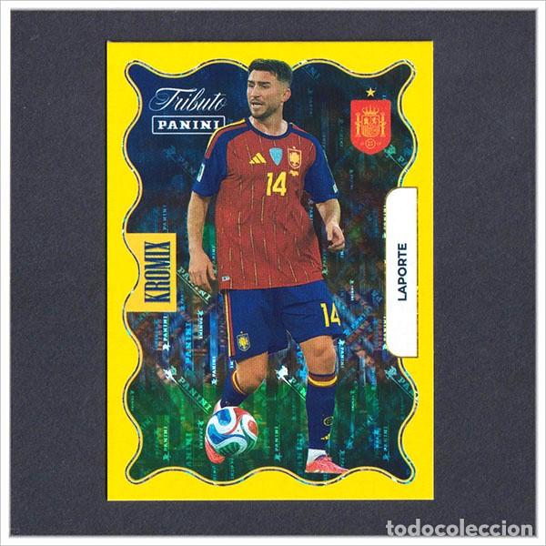 Figurine di Calcio: TRIBUTO SELECCI&Oacute;N ESPA&Ntilde;OLA 2010 2026 PANINI LAPORTE KROMIX GOLD KO74 74 ESPA&Ntilde;A LIGA MUNDIAL