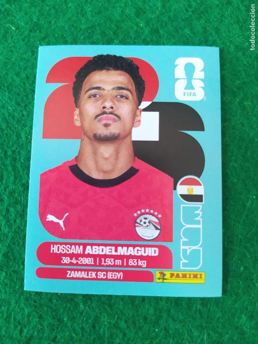 Cromos de f&uacute;tbol: OFFICIAL STICKER COLLECTION WORLD CUP MUNDIAL 2026 - EGIPTO N&ordm; 8 ABDELMAGUID