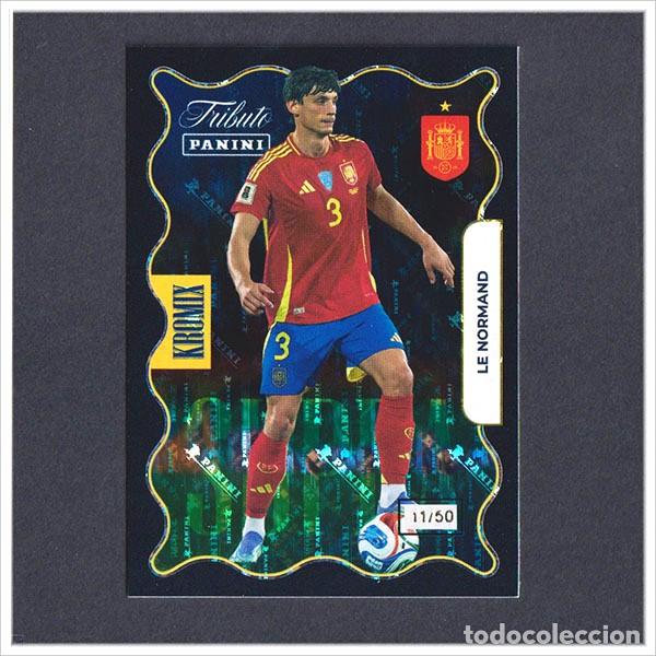 Fu&szlig;ball-Sticker: NUMERADA /50 TRIBUTO SELECCI&Oacute;N ESPA&Ntilde;OLA 2010 2026 PANINI LE NORMAND KROMIX KN73 73 ESPA&Ntilde;A MUNDIAL