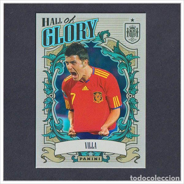 Fu&szlig;ball-Sticker: TRIBUTO SELECCI&Oacute;N ESPA&Ntilde;OLA 2010 2026 PANINI DAVID VILLA HG20 20 HALL OF GLORY ESPA&Ntilde;A LIGA MUNDIAL