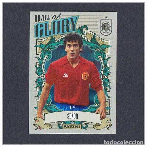 Fu&szlig;ball-Sticker: TRIBUTO SELECCI&Oacute;N ESPA&Ntilde;OLA 2010 2026 PANINI SE&Ntilde;OR HG17 17 HALL OF GLORY ESPA&Ntilde;A ALBUM LIGA MUNDIAL