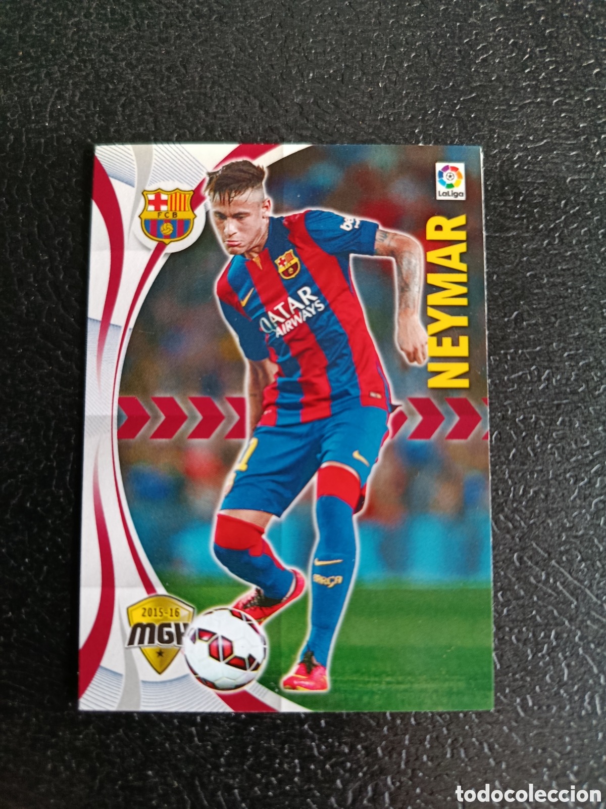 Fu&szlig;ball-Sticker: MEGACRACKS 2015 2016 15 16 PANINI NEYMAR N&ordm; 74 BARCELONA ALBUM LIGA MEGA CRACKS MGK BAR&Ccedil;A