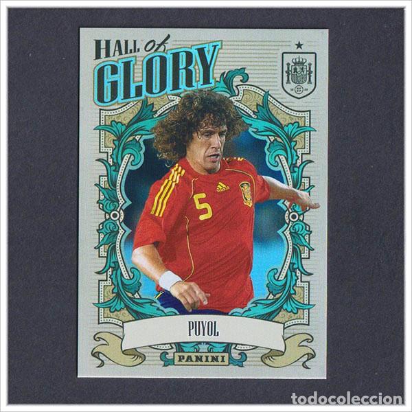 Fu&szlig;ball-Sticker: TRIBUTO SELECCI&Oacute;N ESPA&Ntilde;OLA 2010 2026 PANINI PUYOL HG15 15 HALL OF GLORY ESPA&Ntilde;A ALBUM LIGA MUNDIAL