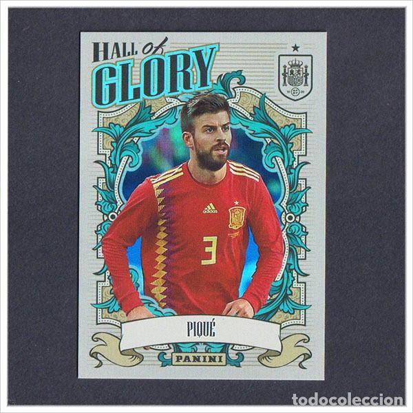 Cromos de F&uacute;tbol: TRIBUTO SELECCI&Oacute;N ESPA&Ntilde;OLA 2010 2026 PANINI PIQUE HG14 14 HALL OF GLORY ESPA&Ntilde;A ALBUM LIGA MUNDIAL