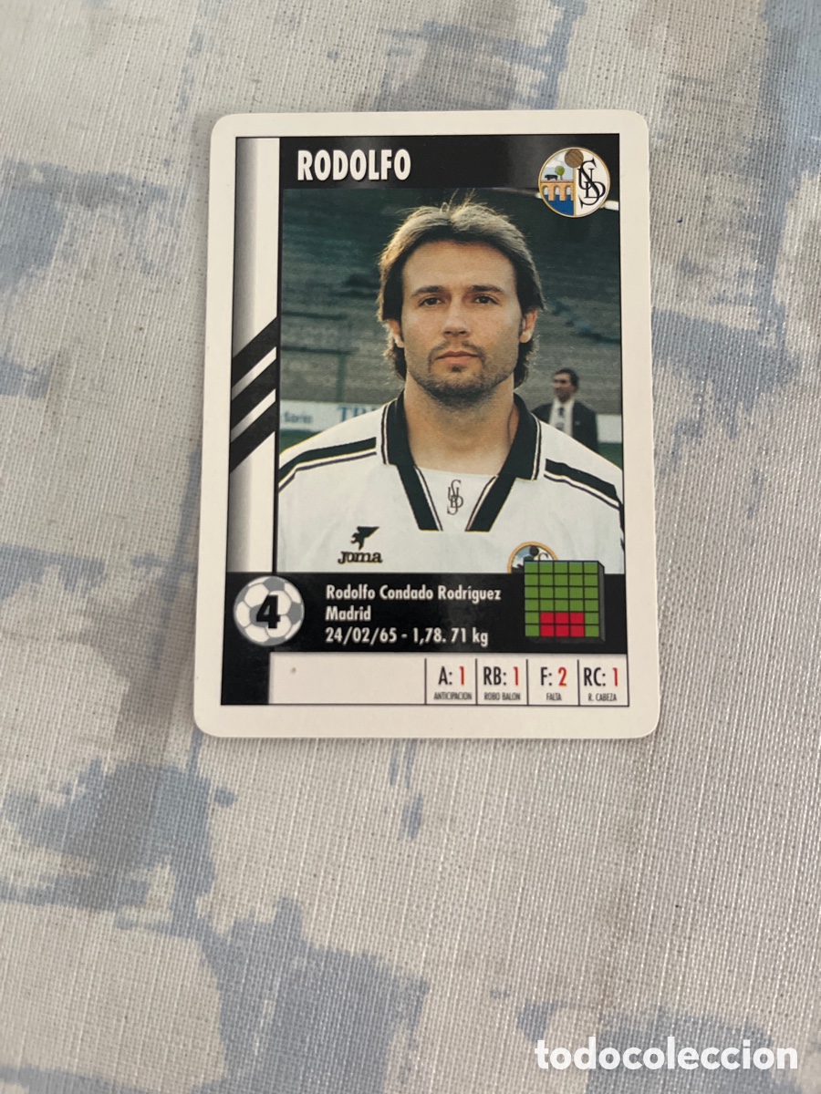 Cartes &agrave; collectionner de Football: RODOLFO SALAMANCA SUPER GOL 95 96 MARCA LFP 1995 1996 CARTA FOURNIER PERFECTO ESTADO