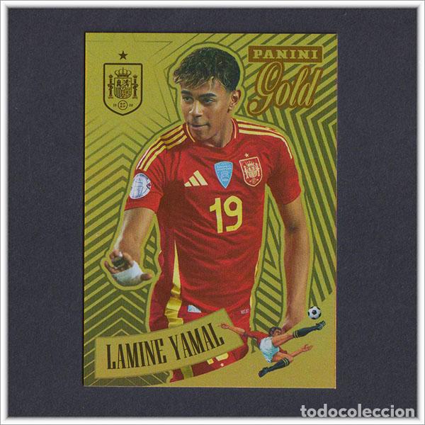 Cromos de F&uacute;tbol: TRIBUTO SELECCI&Oacute;N ESPA&Ntilde;OLA 2010 2026 PANINI LAMINE YAMAL 89 GOLD ESPA&Ntilde;A COLECCI&Oacute;N ALBUM LIGA MUNDIAL