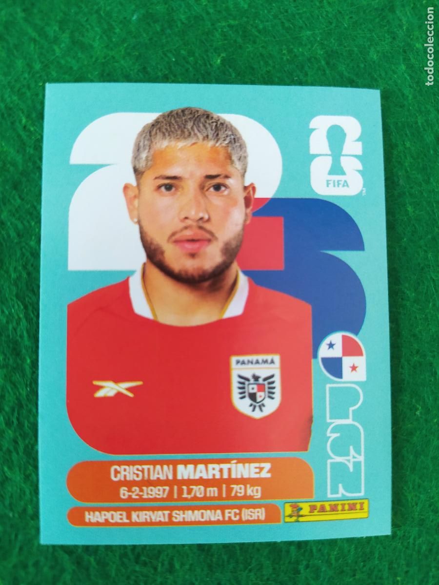 Figurine di Calcio: OFFICIAL STICKER COLLECTION WORLD CUP MUNDIAL 2026 - PANAMA N&ordm; 10 MARTINEZ