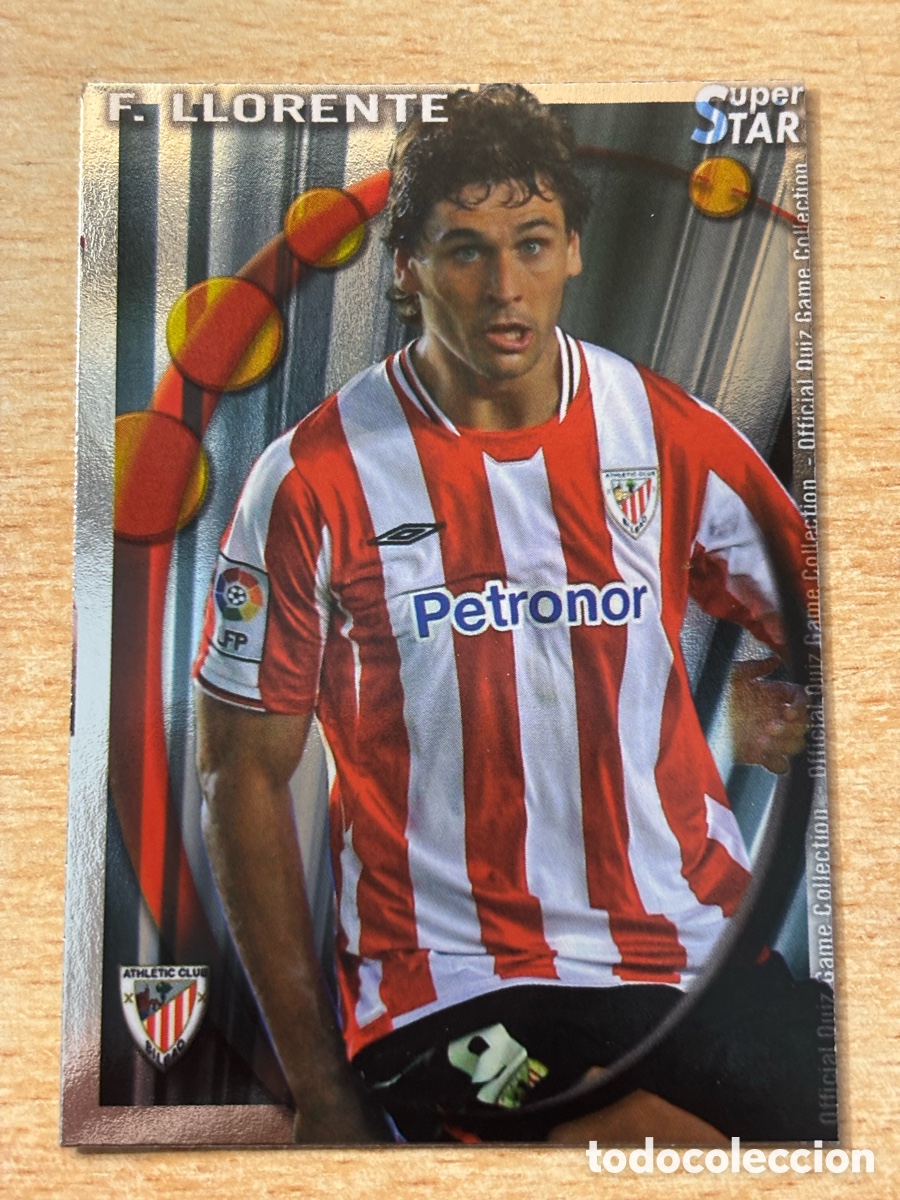 Cromos de Futebol: # 216 F. Llorente Athletic Club de Bilbao Superstar Mundicromo 2011 brillo liso